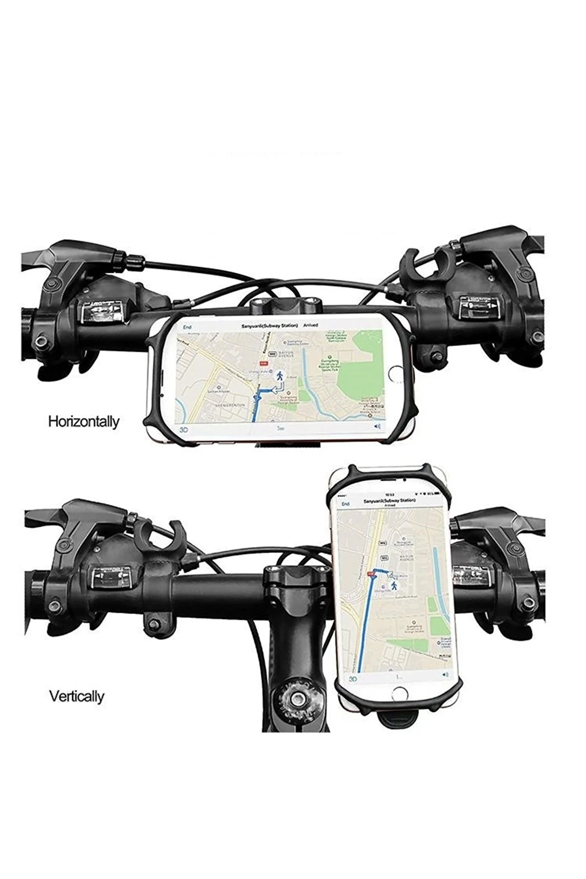 Motorsiklet%20Bisiklet%20Telefon%20Tutucu%20Tüm%20Telefonlara%20Uyumlu