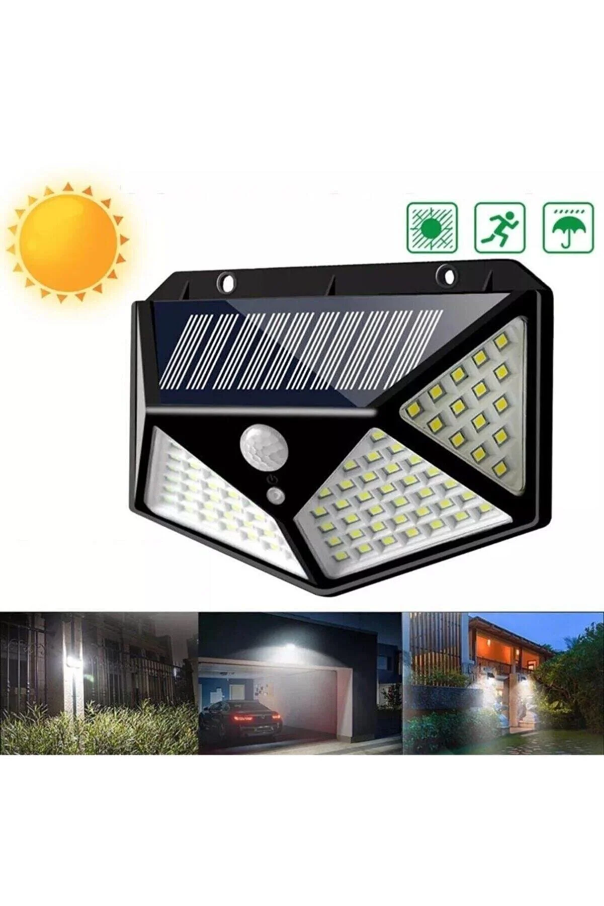 Solar%20Güneş%20Enerjili%20100%20Led%20Hareket%20Sensörlü%20Sarı%20Işık