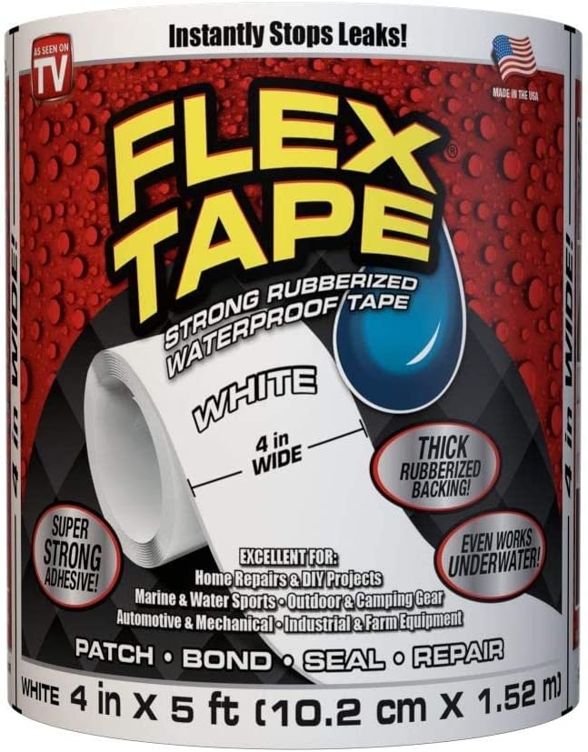 Flex%20Tape%20Su%20Geçirmez%20Tamir%20Bandı%2010%20x%20150cm Beyaz%20Renk