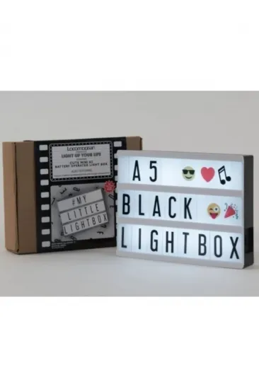 A5 Boyutunda Lightbox Işıklı Tabela Harfli