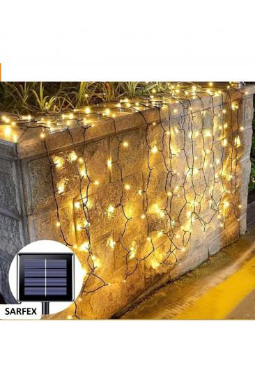 Güneş Enerjili 8 Modlu 10 metre 100 Led Gün Işığı