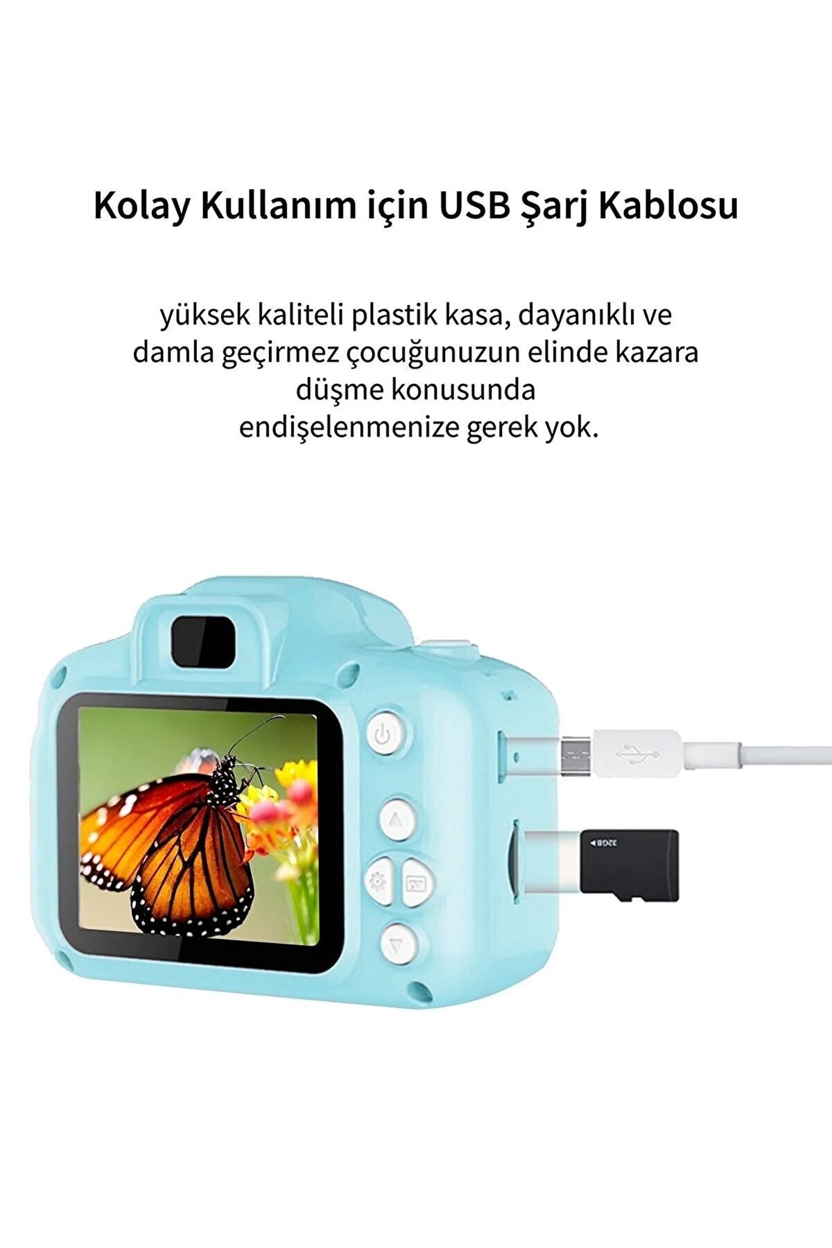 Dijital%20Mini%20Kamera%20Fotoğraf%20Makinesi%20Çocuk%20Mini%201080p%20Hd%20Kamera%20Selfie%20Mavi%20Renk